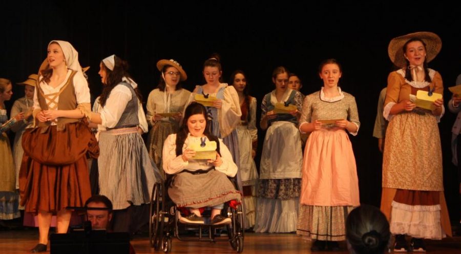 Cinderella+moment%3A+Ally+Moran+%2812%29+performs+in+the+impromptu+peformance+of+Cinderella%2C+before+the+school+moved+to+distance+learning+and+cancelled+or+rescheduled+most+activities.+Abbie+Stone+%2812%29%2C+a+castmate%2C+said%2C+Ally+always+brings+a+positive+attitude+and+performs+as+if+there+are+no+limitations%2C+whether+it+is+acting%2C+singing+or+dancing.+She+is+willing+to+do+whatever+is+needed%2C+and+it+is+a+honor+to+be+her+friend.+Photo+contributed+by%3A+Taylor+Wadham