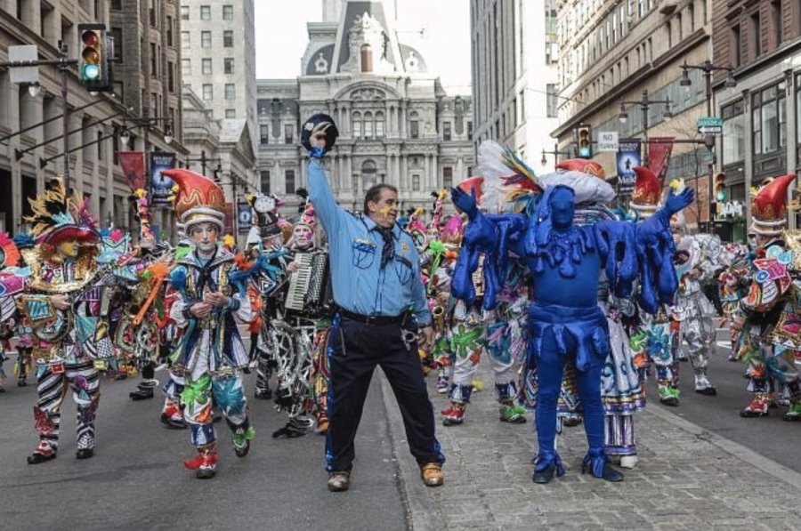 Party in Philly: The Mummers Parade in Philadelphia held every year on New Years - Photo by: Library of Congress