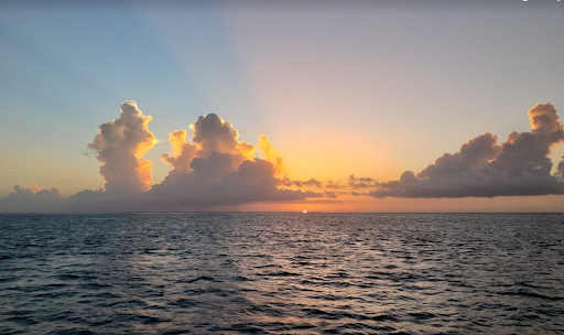 Stunning Sunset: Many students go to the beach over spring break, to enjoy the warm weather and see beautiful sunsets. “I love the beach so I am very excited to go over spring break,” Kate Donnelly (9) said.