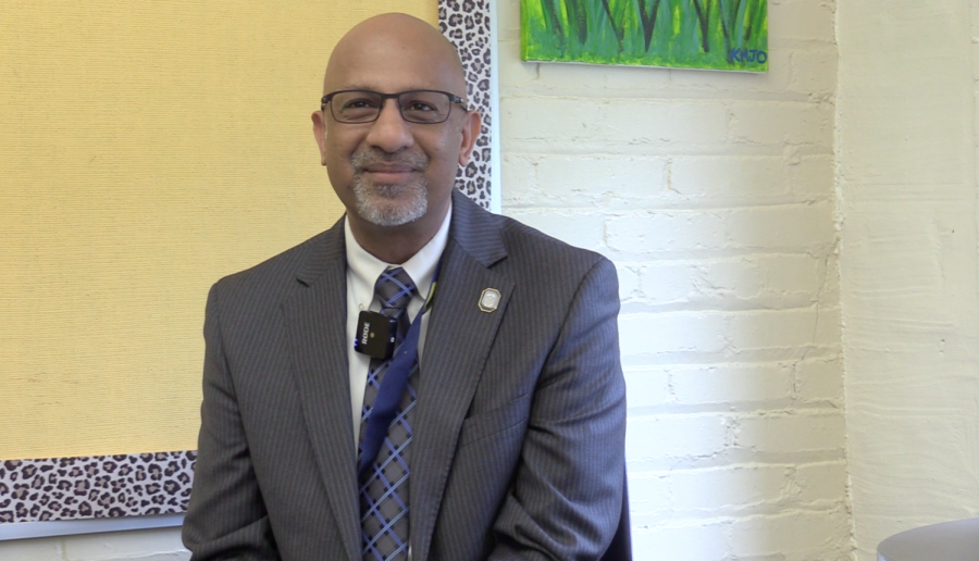 Take Off: Dr. Neil Gupta put his plan to  motion in the new year to help form his vision for the district.