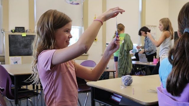 Harman is Hooked on the Crochet Club